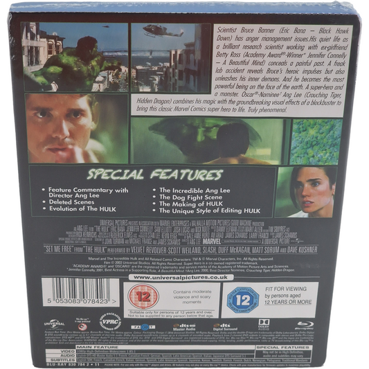Hulk (2003) - SteelBook Blu-ray - Zone B - vue 3