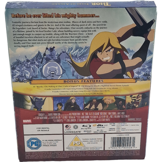 Thor : Tales of Asgard (2011) - SteelBook Blu-ray - Zone B - vue 3