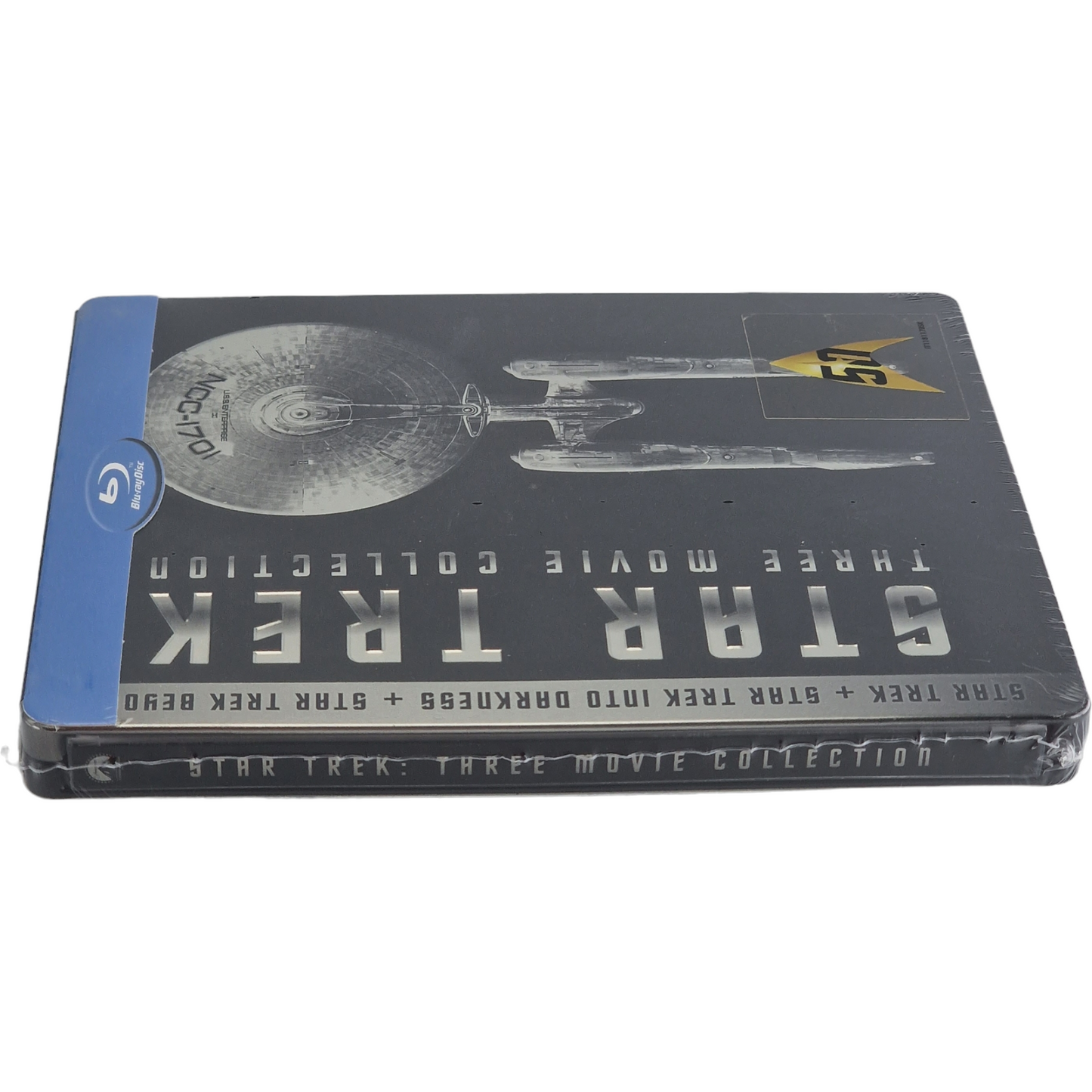 Star Trek Collection 3 Films Blu-ray SteelBook Débossé Ltd Chris Pine 2016 B Zone