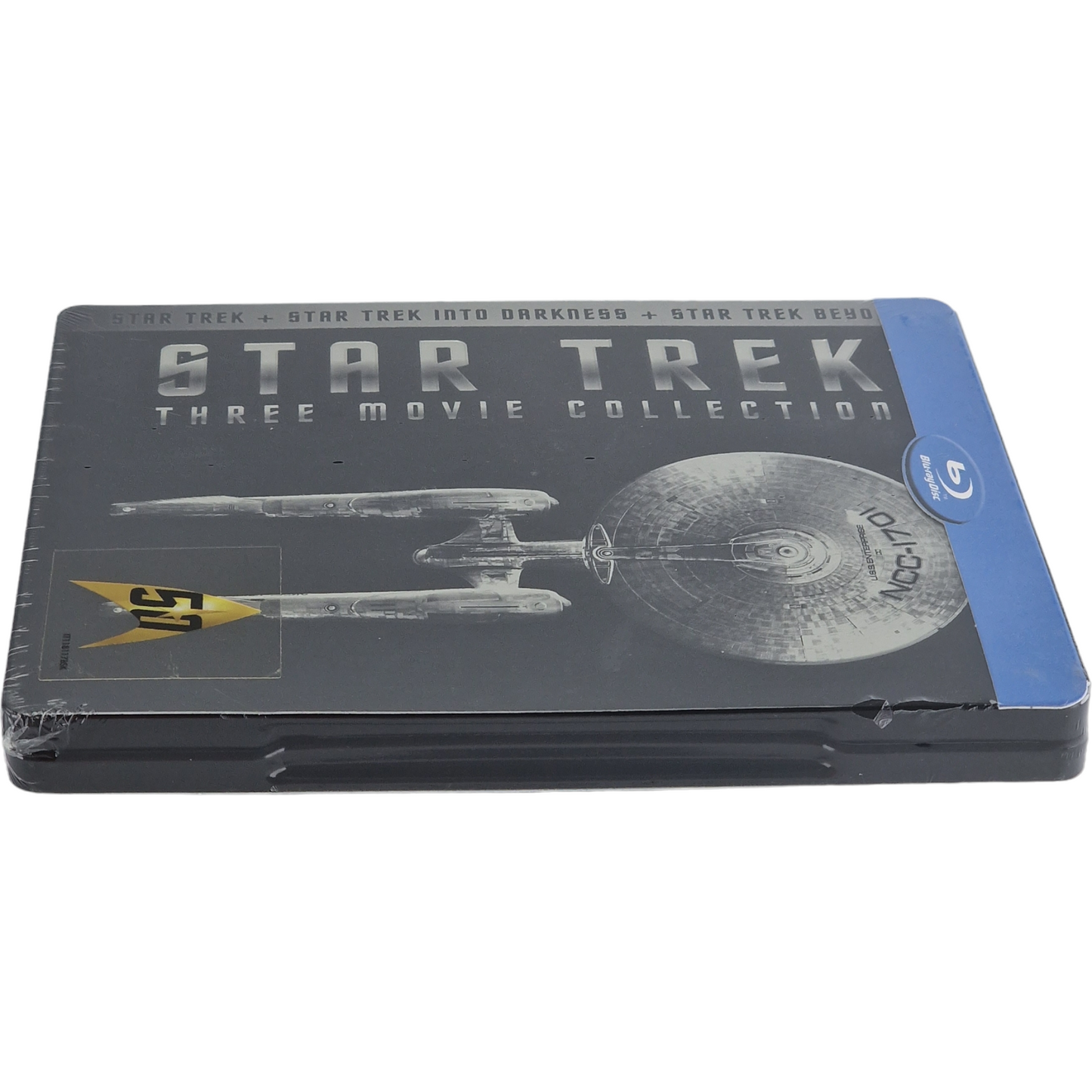 Star Trek Collection 3 Films Blu-ray SteelBook Débossé Ltd Chris Pine 2016 B Zone