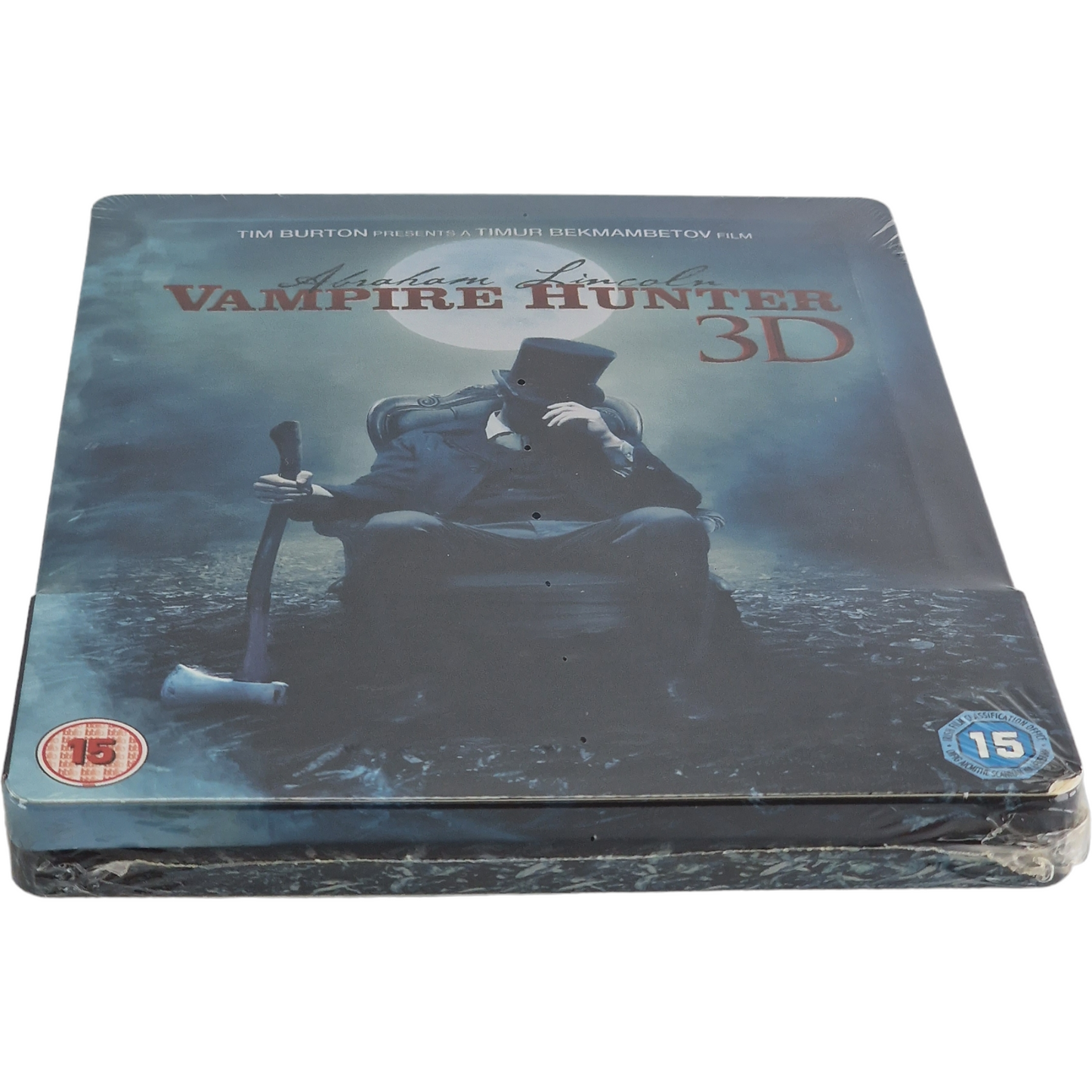 Abraham Lincoln:Chasseur de Vampires Blu-ray 3D+Blu-ray SteelBook Zavvi B
