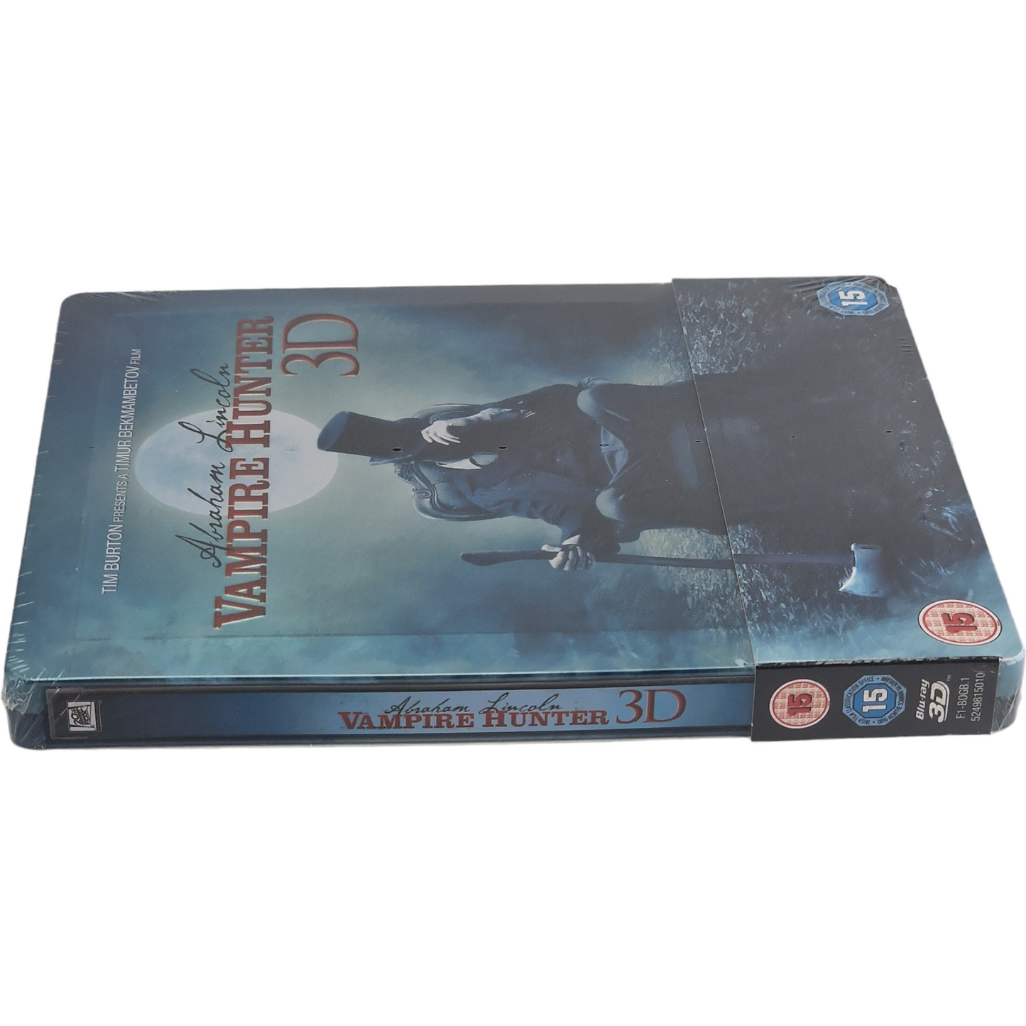 Abraham Lincoln:Chasseur de Vampires Blu-ray 3D+Blu-ray SteelBook Zavvi B