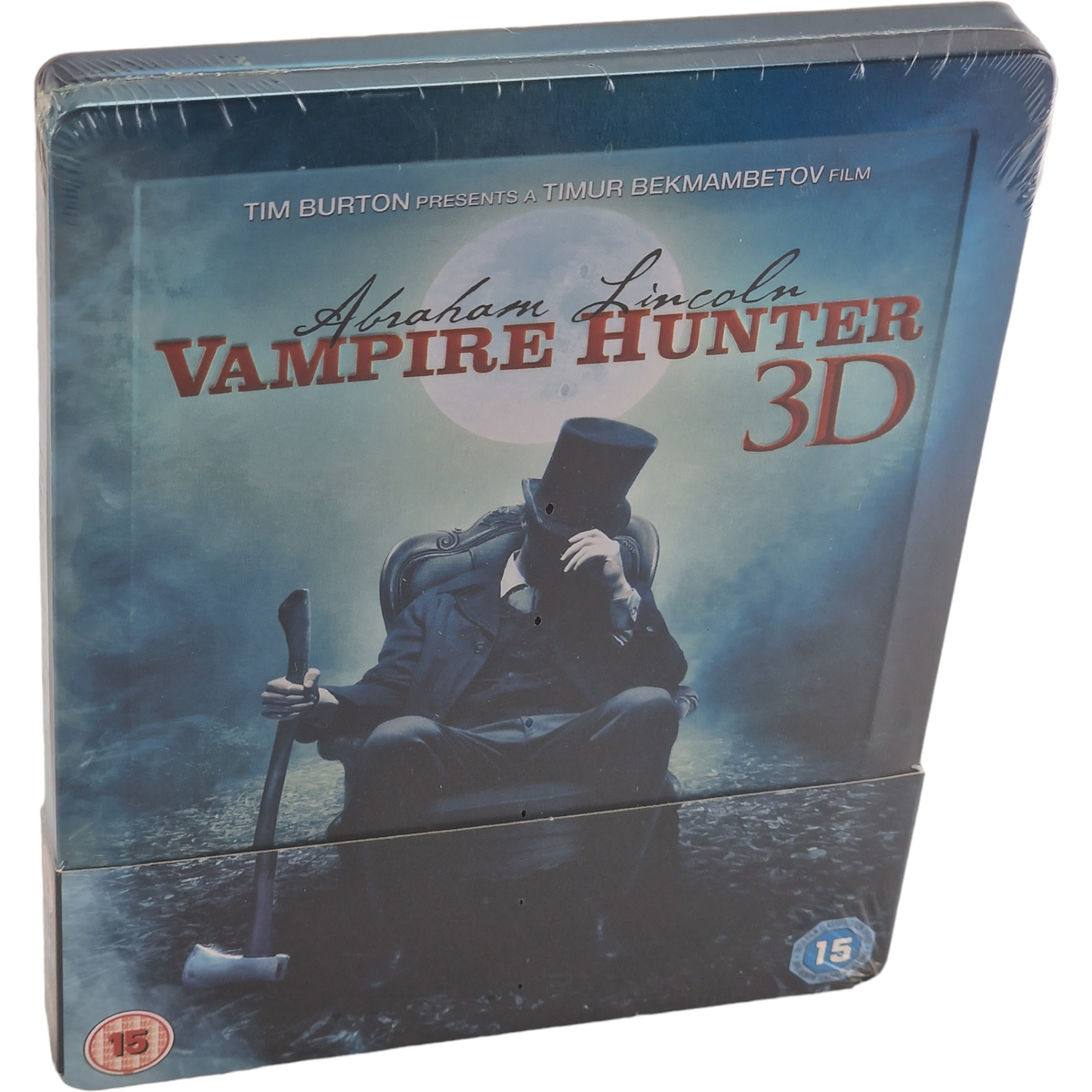 Abraham Lincoln:Chasseur de Vampires Blu-ray 3D+Blu-ray SteelBook Zavvi B