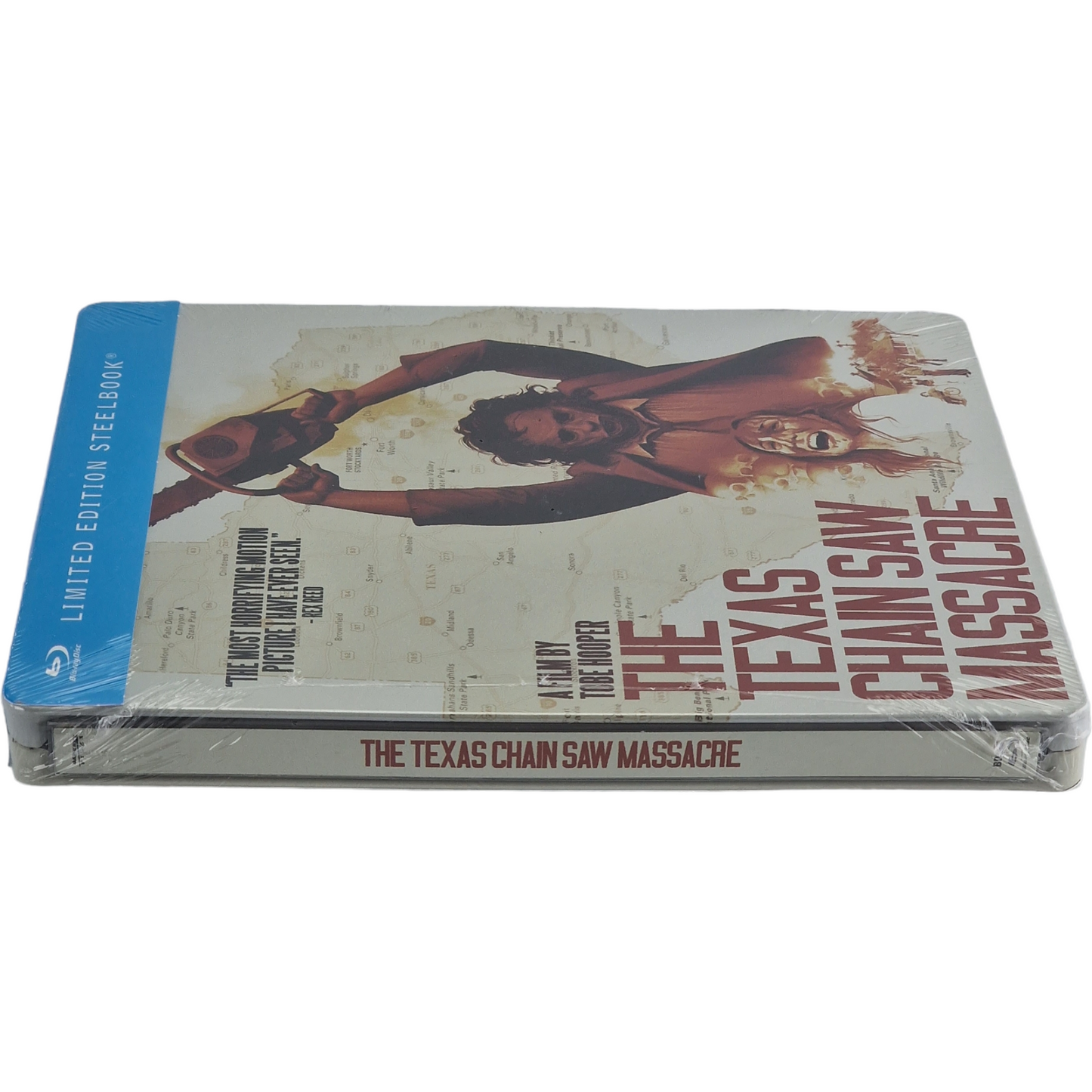 Massacre à la tronçonneuse - Blu-ray SteelBook édt 40ème Anniversaire [-18]  A