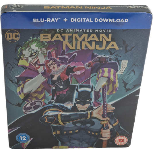 Batman Ninja steelbook Blu-ray: Roger Craig.Smith Junpe Mizusaki 2018 Zone B