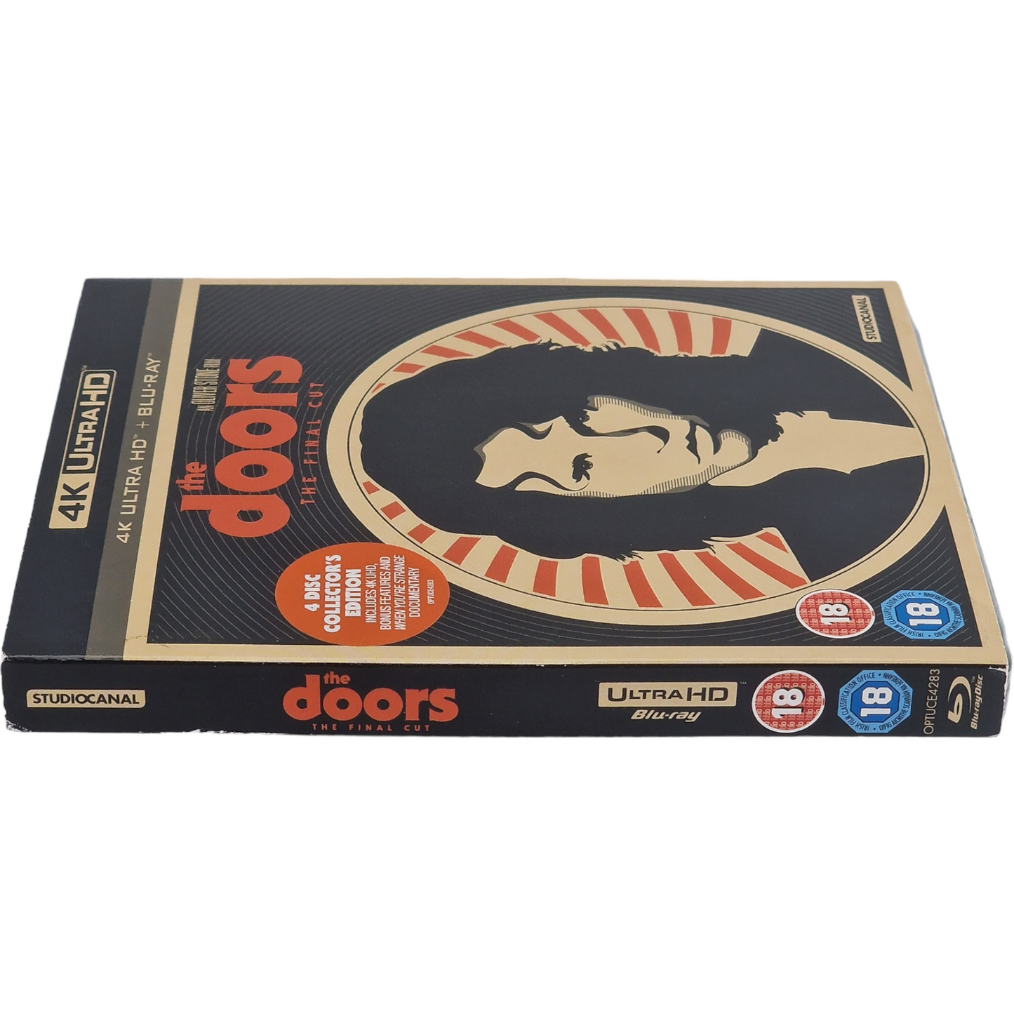 The Doors 1991 Oliver Stone 4K Ultra HD + Blu-ray 4 Disques Val Kilmer  B [-18]