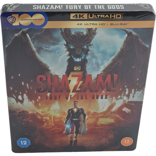 Shazam! La Rage des Dieux – SteelBook 4K Ultra HD + Blu-ray – visuel 2
