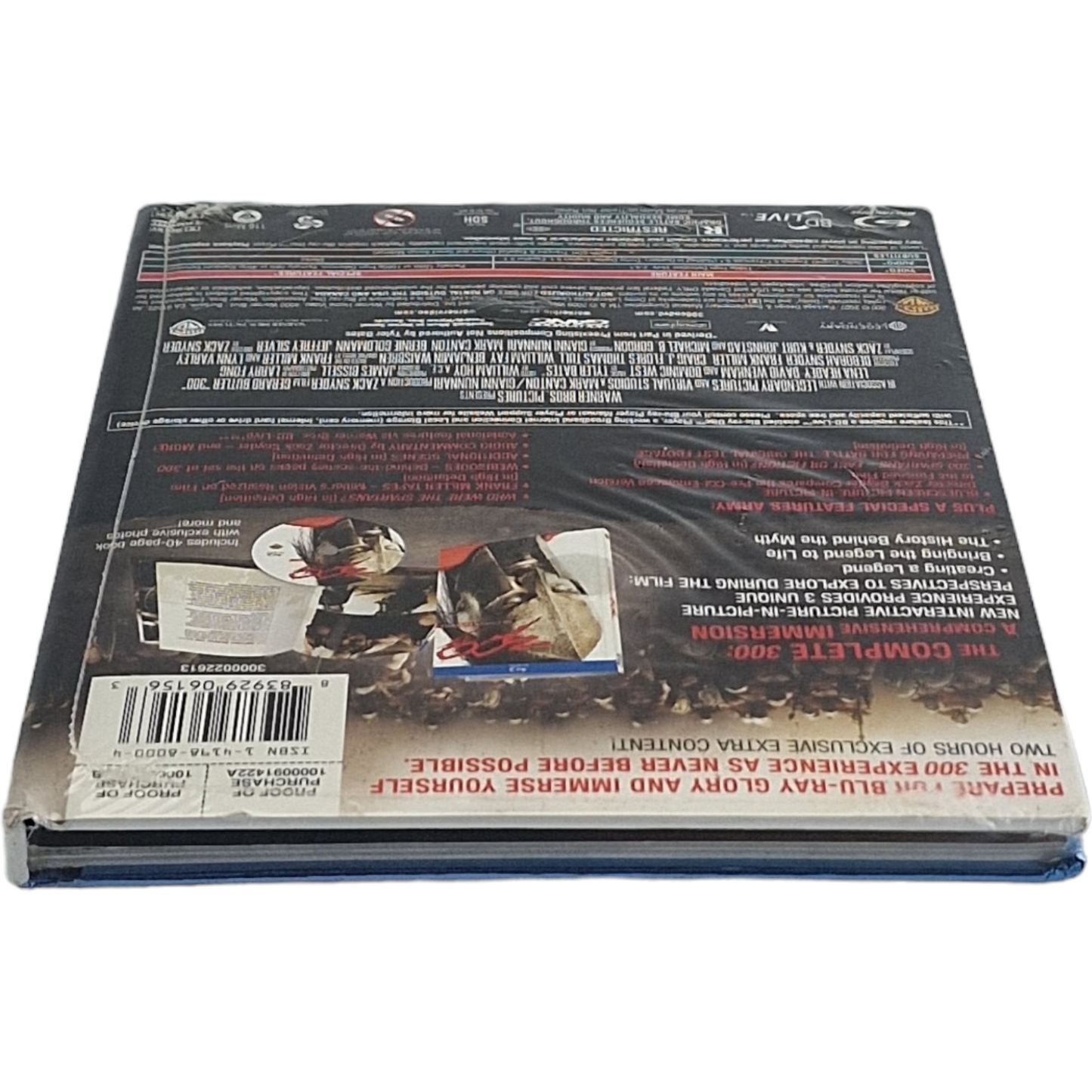 300 Blu-ray DigiBook L'expérience complète Zack Snyder Gerard Butler Zone Libre