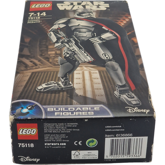 LEGO Star Wars 75118 - Captain Phasma - 82 pièces - Neuf — visuel 3