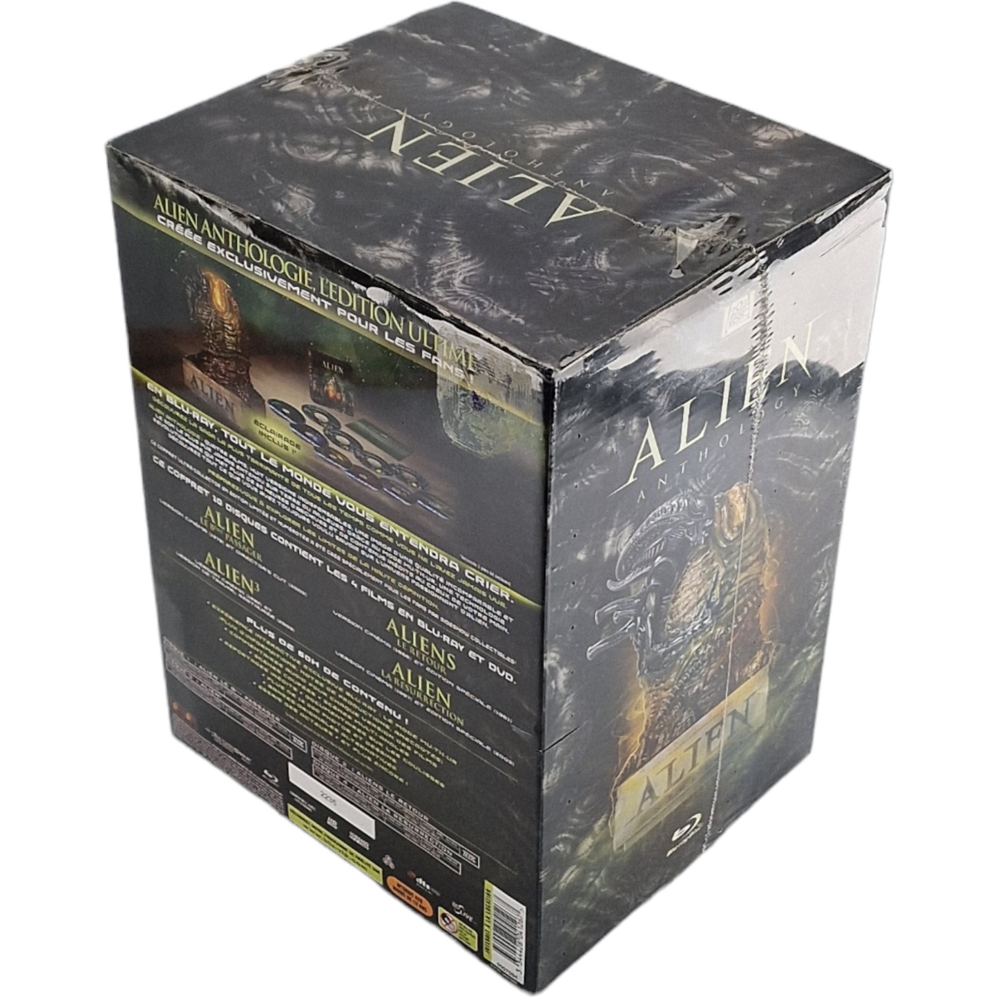 Alien Anthology Blu-ray Ultra Collector Édition Limité d'œufs 4 Films Libre Neuf