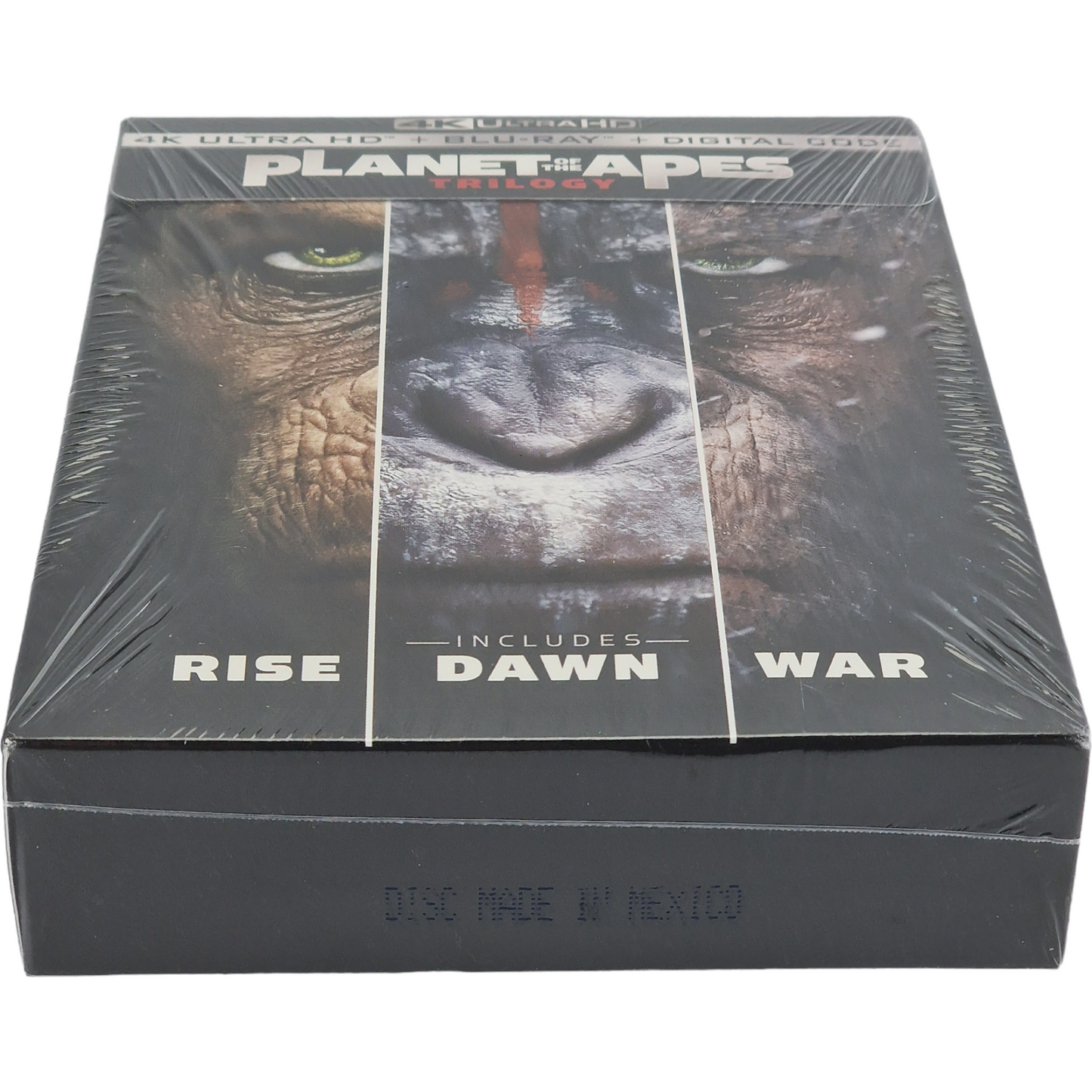 Trilogie la Planète des Singes 4K Ultra HD + Blu-ray + DigiPack Collector Zone A