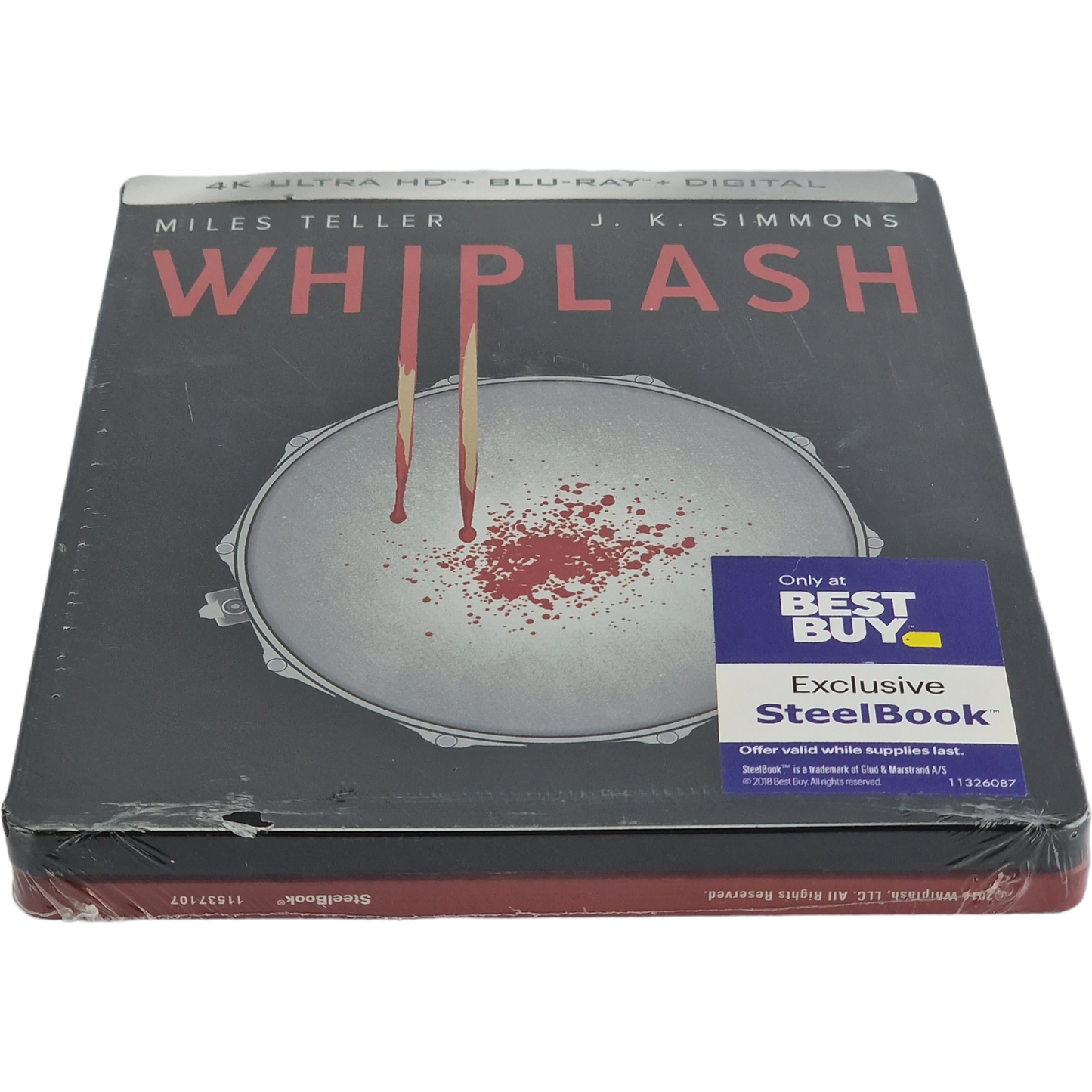 Whiplash 4K Ultra HD + Blu-ray +Digital HD SteelBook Exclusivité Best Buy Zone A