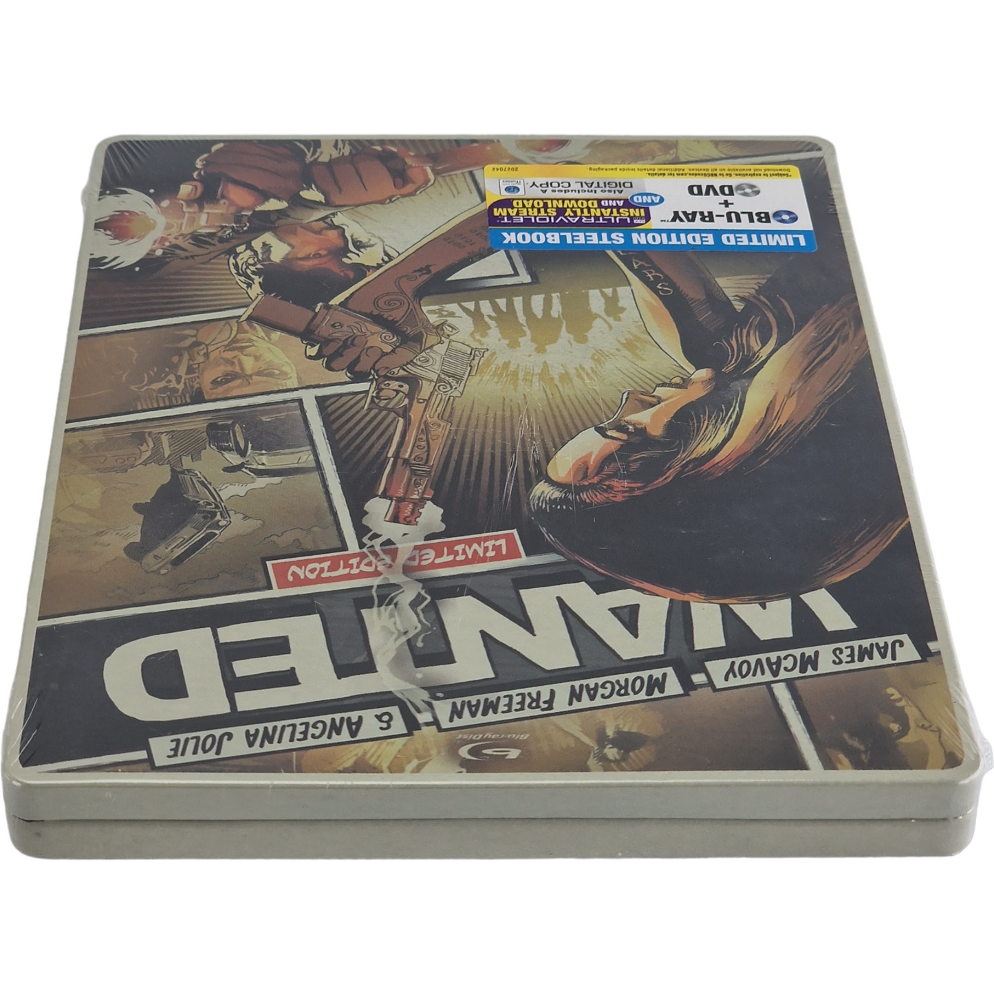 Wanted 2008  SteelBook  Blu-ray + DVD + Digital HD Édition limitée 2014 Zone A