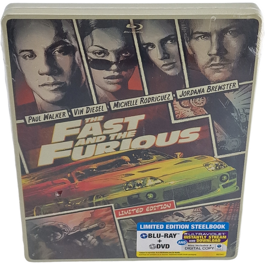 Fast and Furious (2001) - SteelBook Blu-ray - Zone A - vue 2