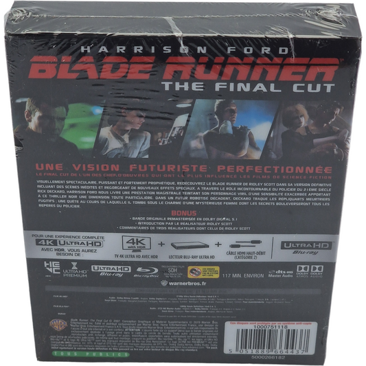 Blade Runner: The Final Cut - SteelBook 4K Ultra HD + Blu-ray - Visuel 3
