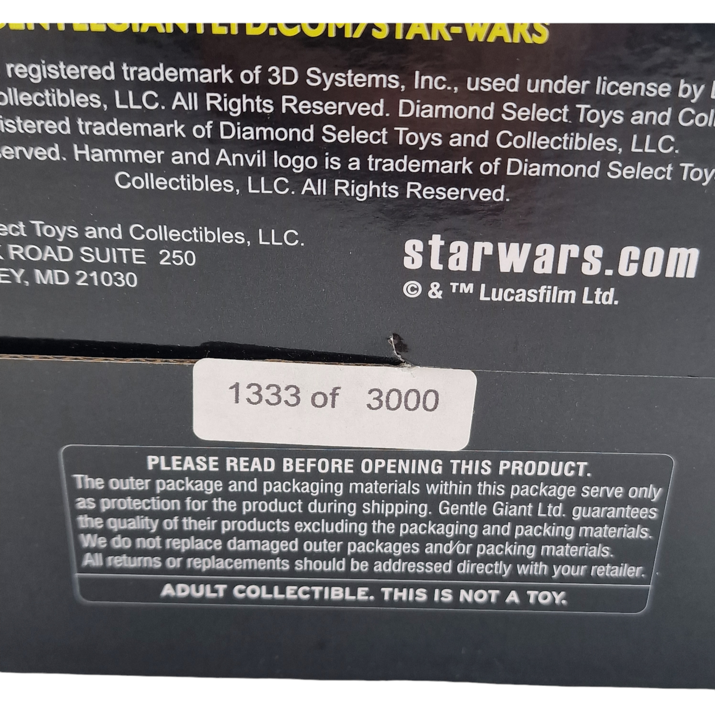 Star Wars: Rebels Sabine Wren Gentle Giant 1/6 Buste 3000 ex Diamond Select Neuf