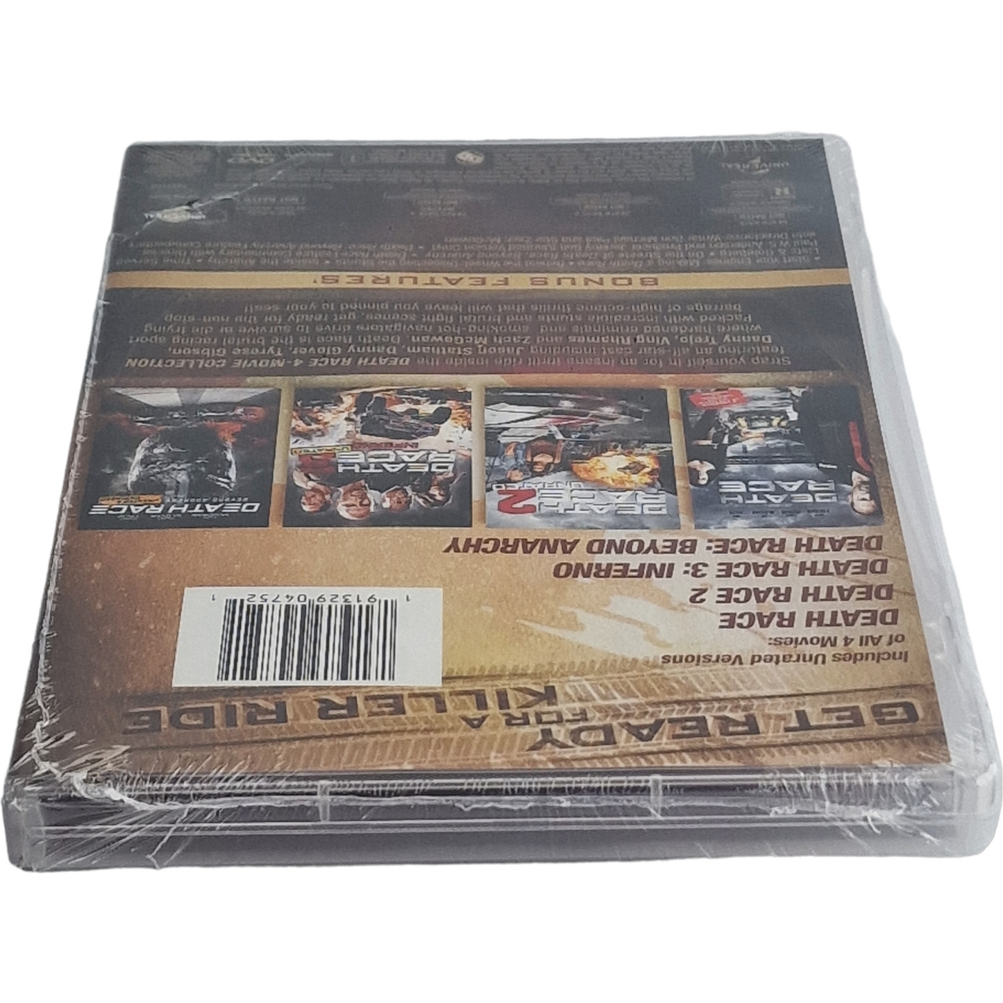 Death Race [La course à la mort]2008-2017 :Collection 4 films DVD VO Zone A -18