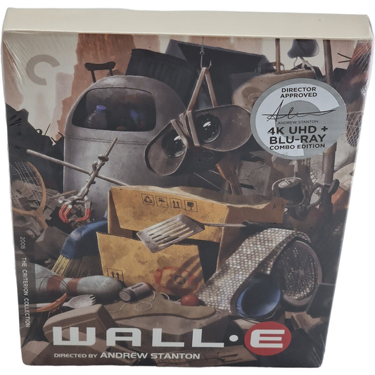 WALL•E  4K Ultra HD + Blu-ray DigiPack Collection Criterion Limitée 2022 Zone A