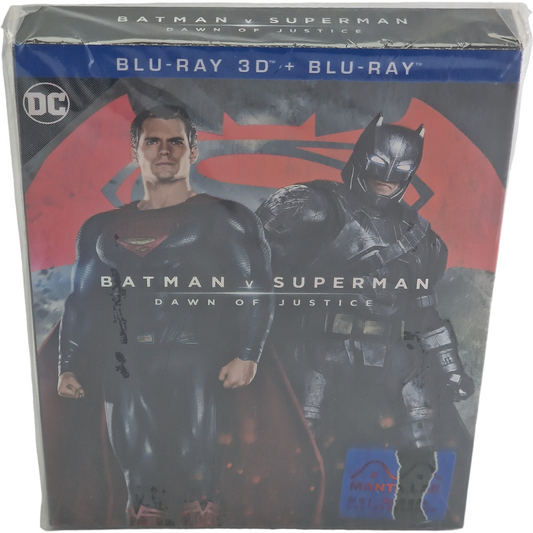 Batman v Superman Dawn of Justice Steelbook Blu-ray 3D +2D  MantaLab 700 Ex Numérotée  A