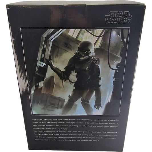 Star Wars:Death Trooper Zombie Gentle Giant Deluxe Polystone+interchangeable 620 Ex - visuel 3