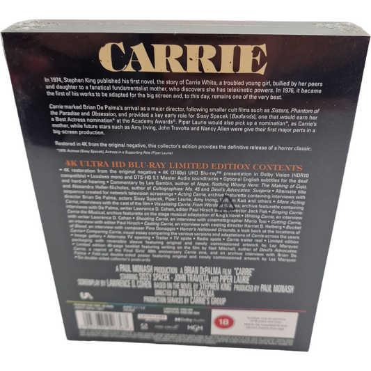 Carrie – 4K Ultra HD + Blu-ray – visuel 3