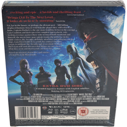 Harlock: Space Pirate – Blu-ray 3D + Blu-ray + DVD – visuel 3