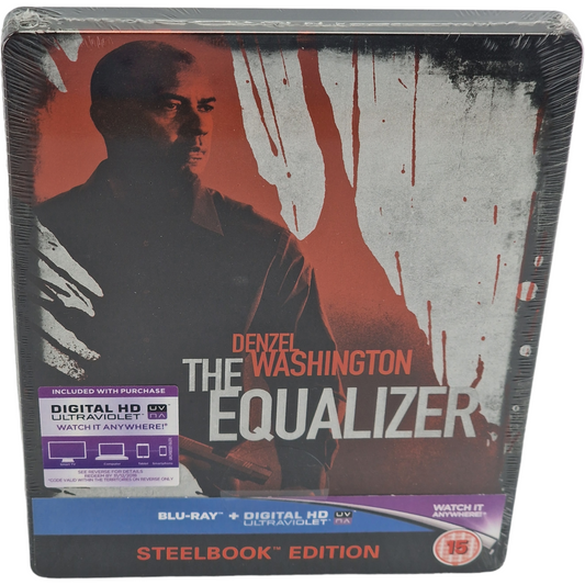 The Equalizer Blu-ray Steelbook Débossé Zavvi 2015 Limitée 4000 Ex  [-18 Libre