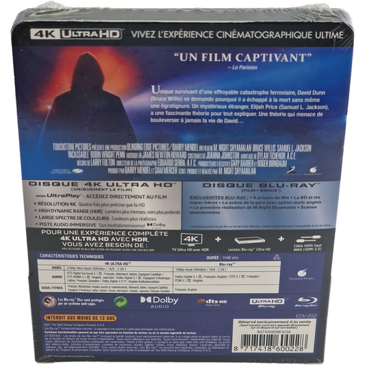Incassable – 4K Ultra HD + Blu-ray – visuel 3