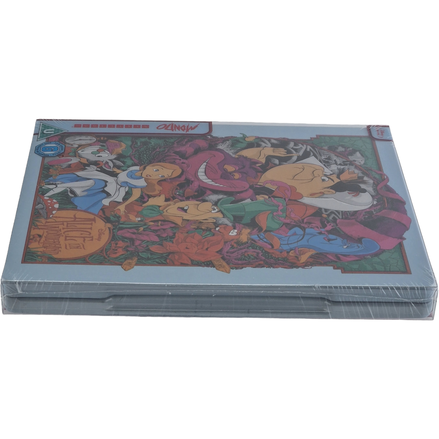 Alice in Wonderland  Disney Blu-ray SteelBook Zavvi  Mondo X  #32 Limitée Zone B