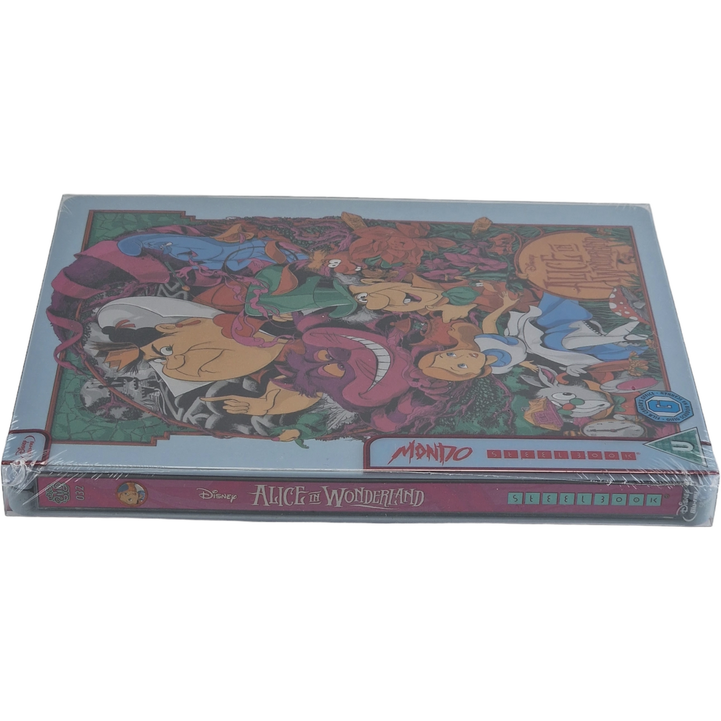 Alice in Wonderland  Disney Blu-ray SteelBook Zavvi  Mondo X  #32 Limitée Zone B