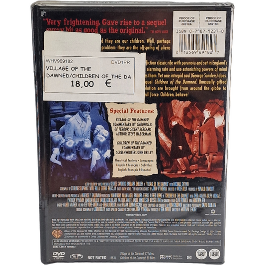 Village of the Damned + Children of the Damned – DVD – visuel 2