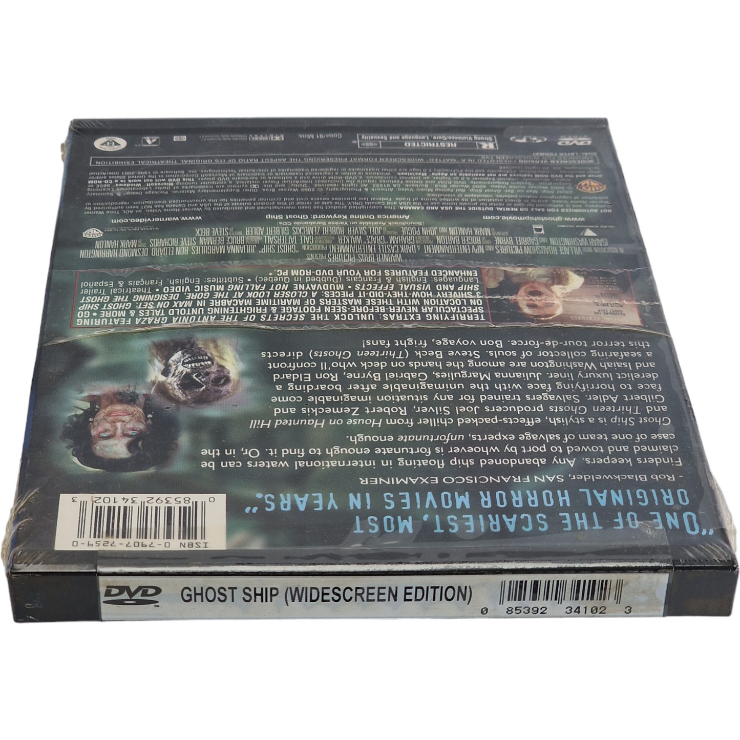 Ghost Ship DVD Snap case Widescreen Edition Steve Beck  Region 1 [-18 ]Gabriel Byrne