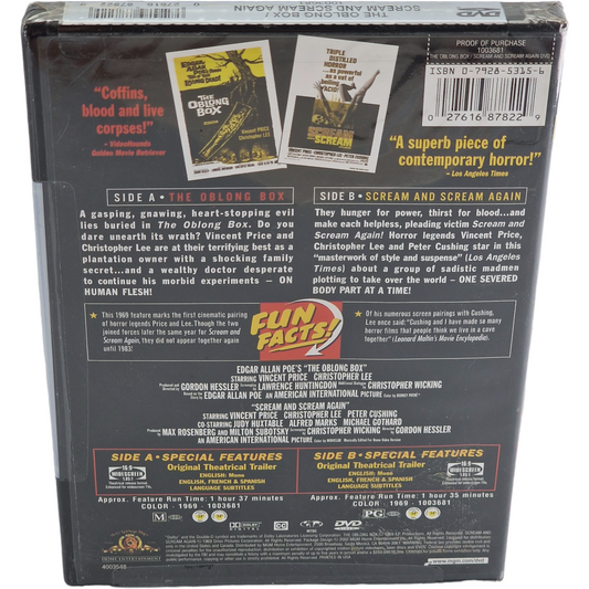 The Oblong Box + Scream and Scream Again – DVD – visuel 2