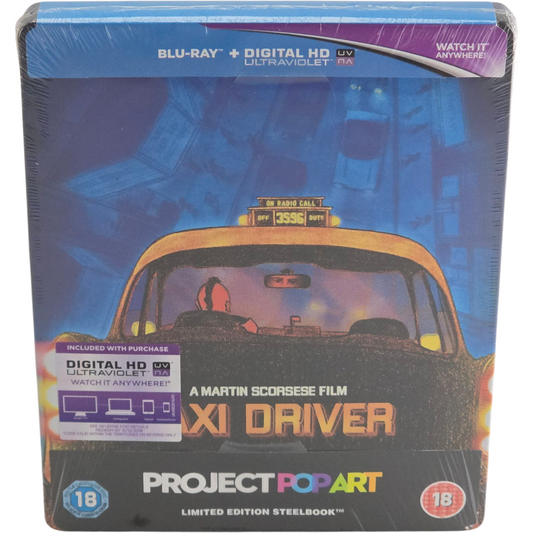 Taxi Driver-Gallery Blu-ray SteelBook Zavvi De Niro limité 1000 Ex Libre[-18]
