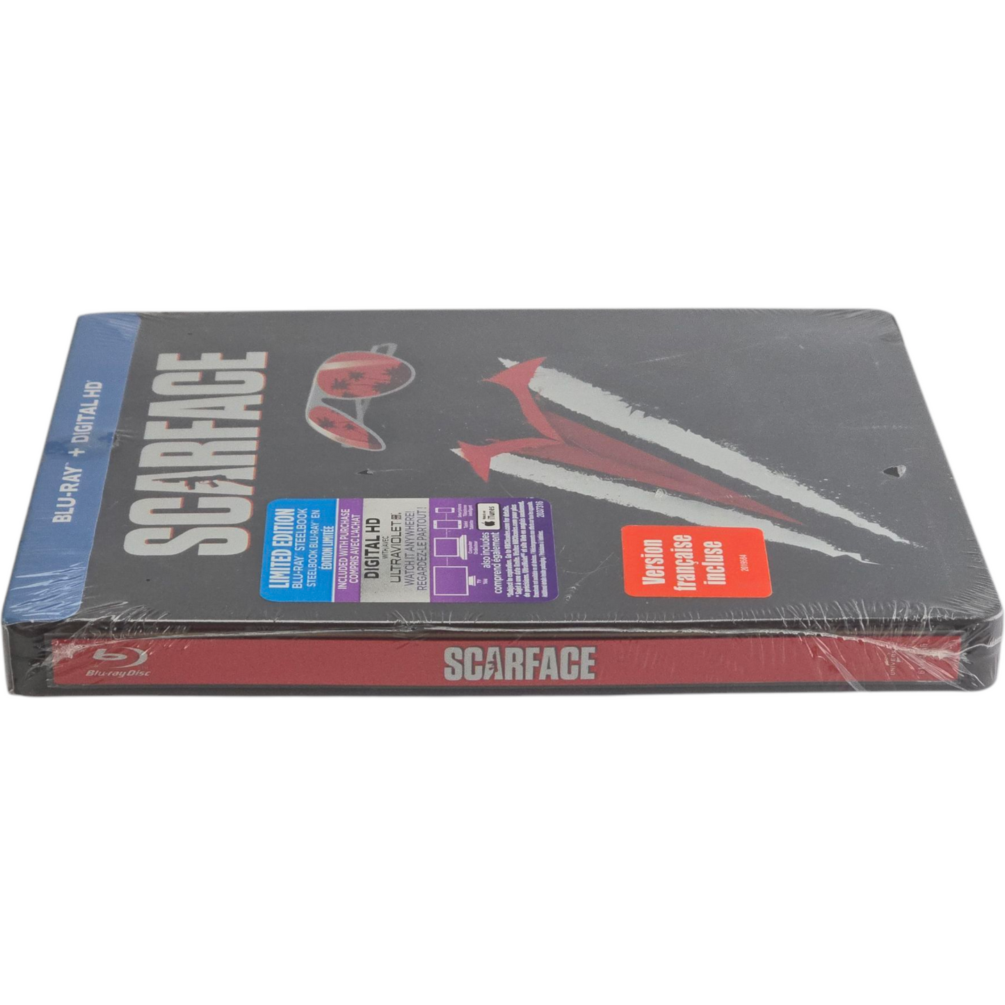 Scarface Al Pacino  Blu-ray + DVD SteelBook Edition Limitée Iconic Art Zone Libre