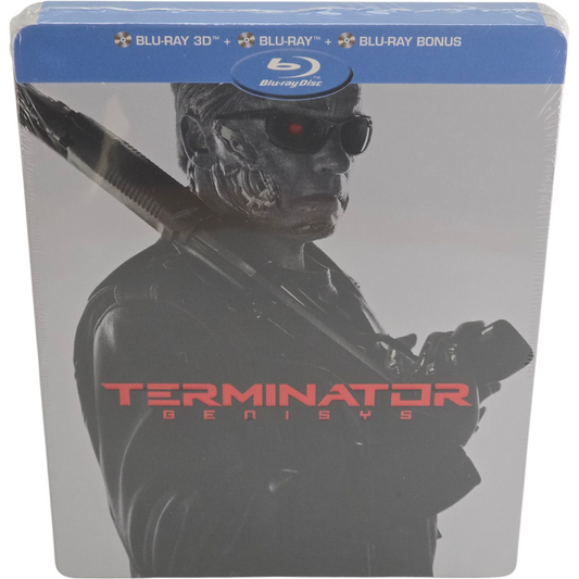 Terminator: Genisys Blu-ray 3D + Blu-ray Steelbook  Edition Limitée  2015 Zone B