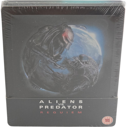 Aliens vs. Predator Requiem Steelbook Débossé Blu-ray Zavvi Limitée Zone B [-18]