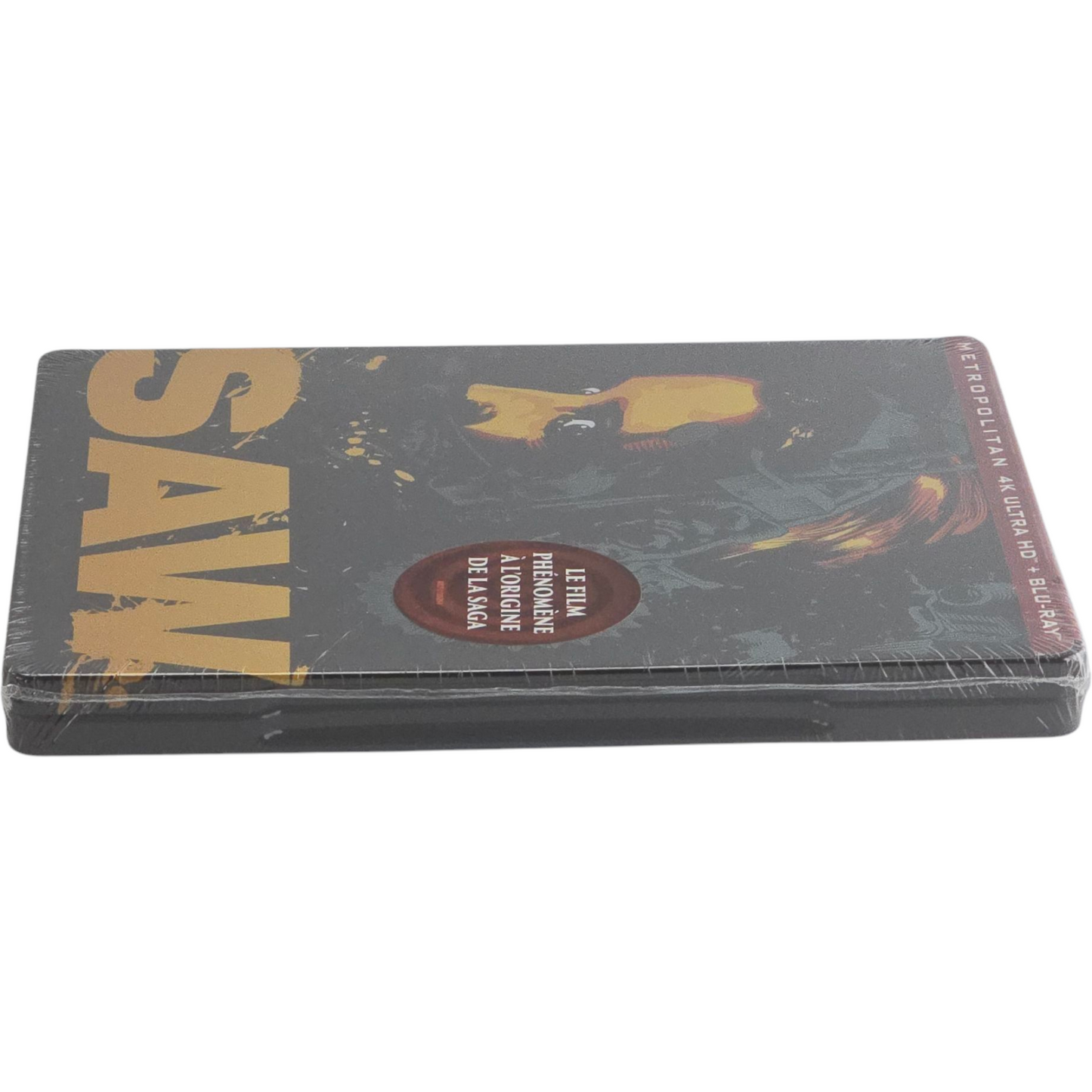 Saw Steelbook 2004 Blu-ray 4K Ultra HD + Blu-ray Leigh Whannell 2021 Zone B