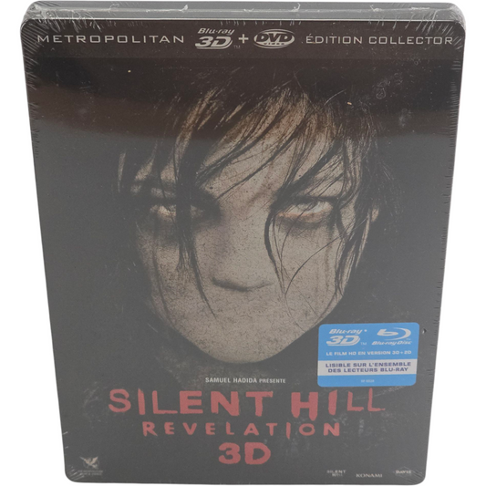 Silent Hill Revelation SteelBook  Blu-ray 3D + Blu-ray + DVD + Livret 36 pages Zone B