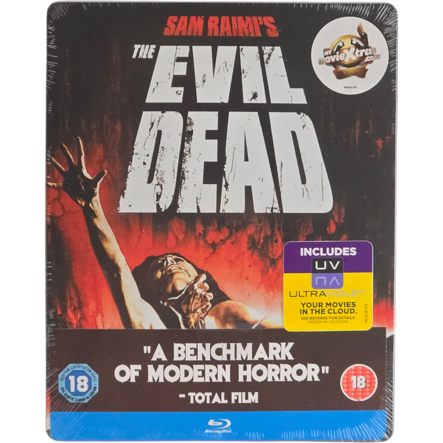 The Evil Dead  Sam Raimi 1981 Blu-ray Steelbook Bruce Campbell 2012 Zone B [-18]