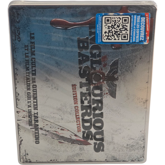 Inglourious Basterds 2  Films 1978 + 2009 Blu-ray + DVD SteelBook R Libre [-18]