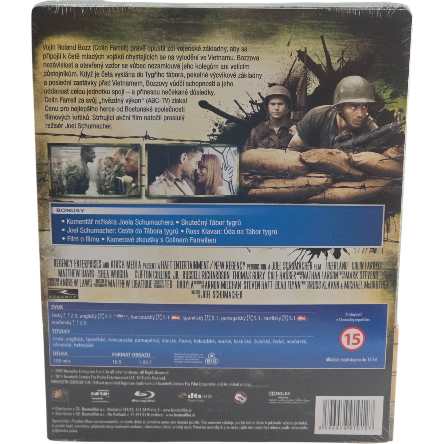 Tigerland Colin Farrell  2000 Blu-ray  SteelBook FilmArena éxclusif Libre [-18]