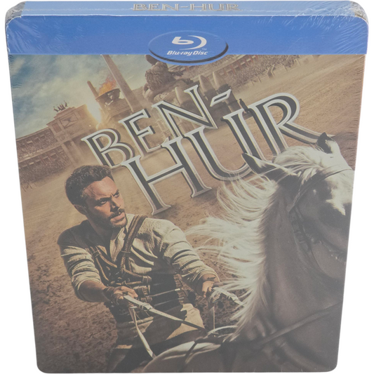 Ben-Hur Blu-ray SteelBook Débossé El Corte Inglés   Morgan Freeman Region B