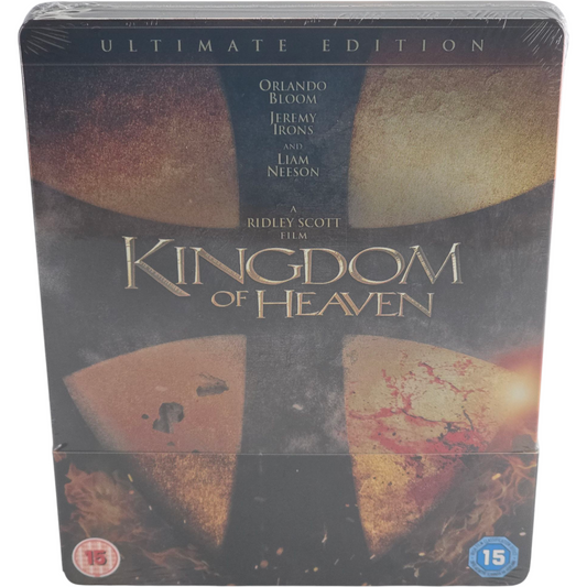 Kingdom of Heaven Blu-ray SteelBook Ridley Scott Orlando Bloom Zavvi Limit Libre