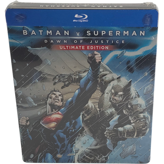 Batman v Superman: Dawn of Justice SteelBook Blu-ray Zack Snyder Ben Affleck  B