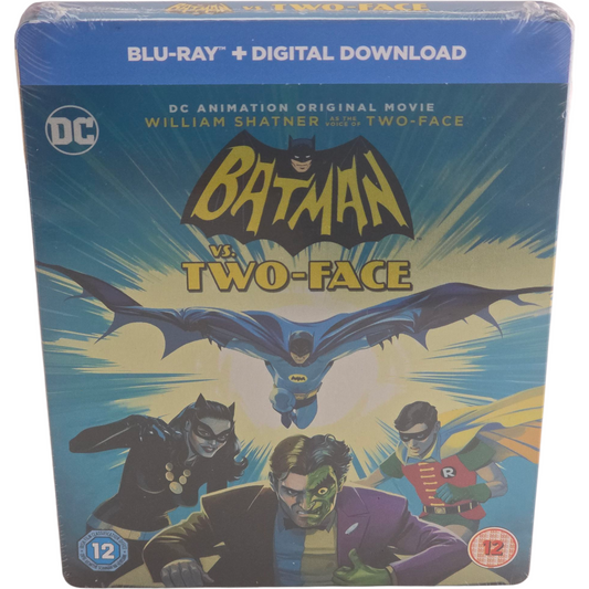 Batman vs. Two-Face Blu-ray Steelbook Zavvi Édition Limitée 2017 Region Libre