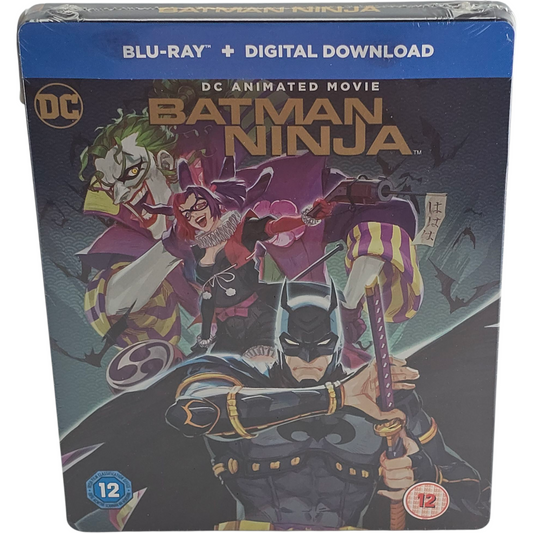 Batman Ninja steelbook Blu-ray: Roger Craig.Smith Junpe Mizusaki 2018 Zone B