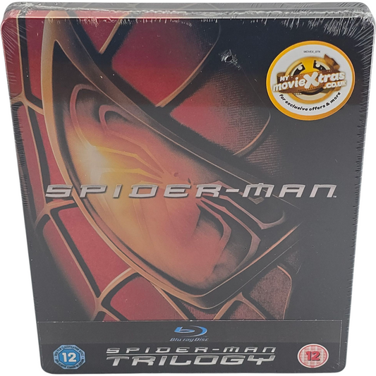 Spider-Man Trilogie 1- 2- 3 SteelBook Blu-ray 3 films, 4 coupes Zavvi Limitée  B