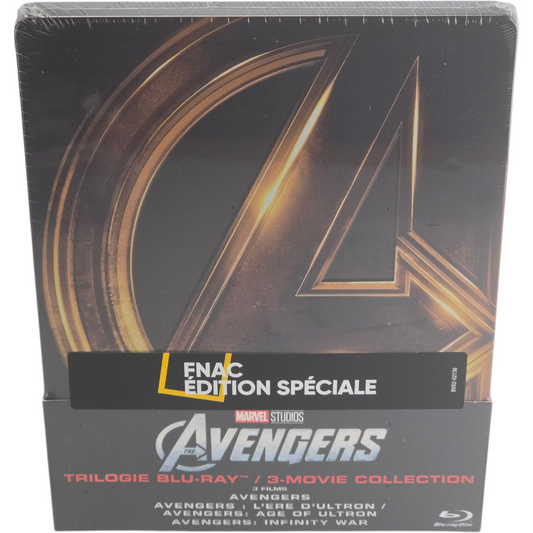 Avengers Avengers Coffret Trilogie 3 Films Blu-ray SteelBook 2014 Fnac Zone B