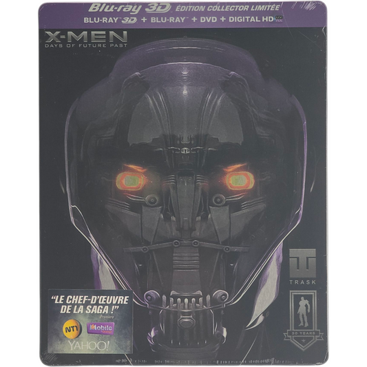 X-Men : Days of Future Past (2014) - SteelBook Blu-ray 3D + Blu-ray + DVD - Zone libre - vue 2